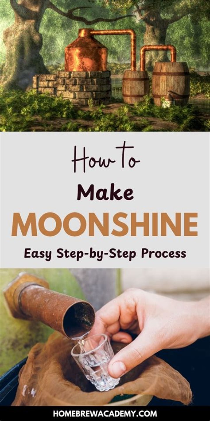 What is the easiest way to make moonshine?