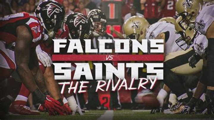 What is the Falcons record against Saints?
