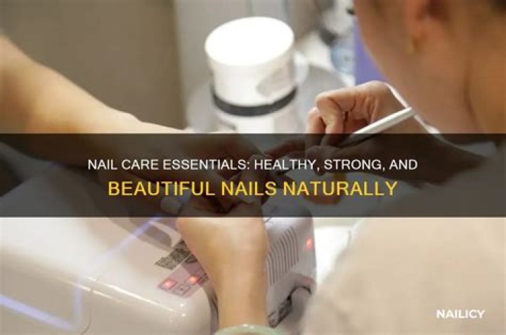 What is the healthiest way to do nails?