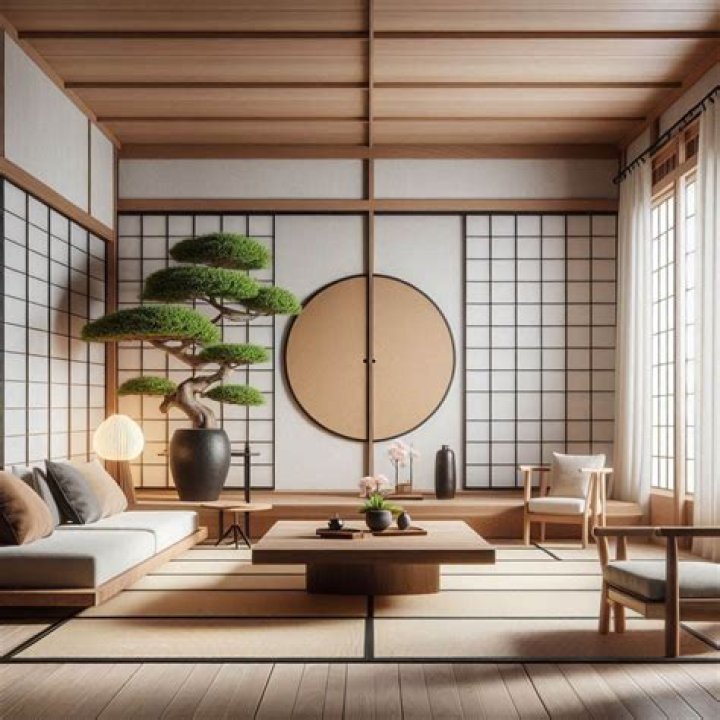 What is the Japanese style interior design called?