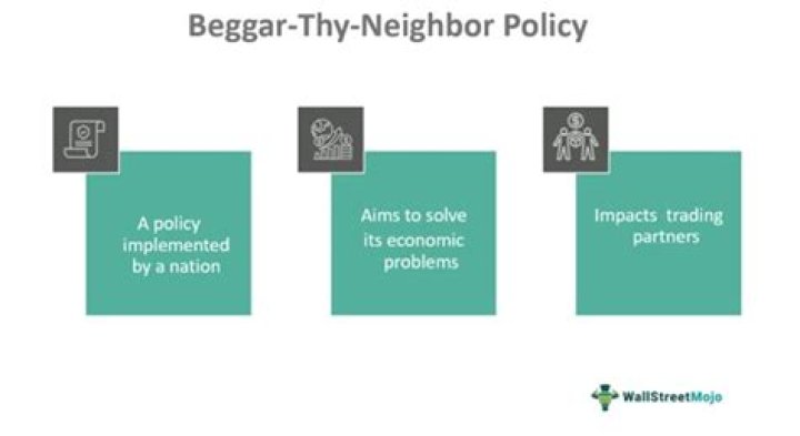 What is the meaning of beggar-thy-neighbor policy?