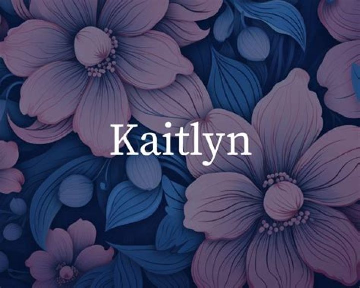 What is the meaning of Kaitlyn in the Bible?