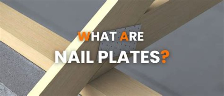 What is the nail plate produced by?
