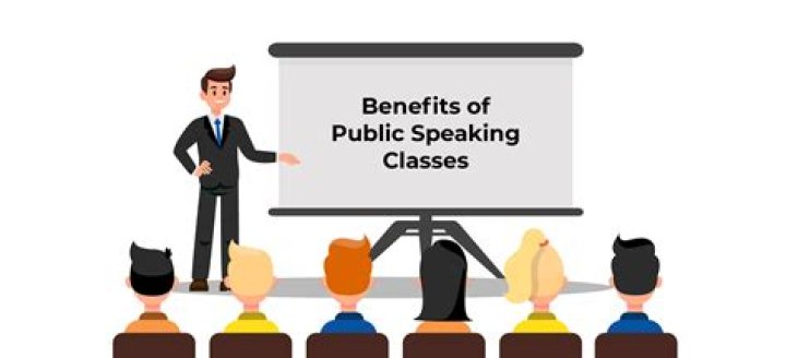 What is the purpose of a public speaking class?