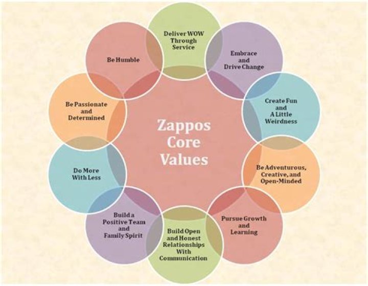 What is the strategy of Zappos?