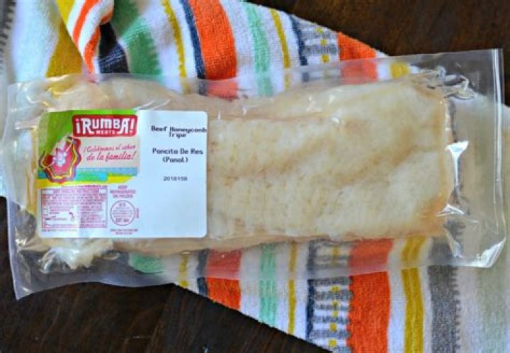 What kind of meat is used in Menudo