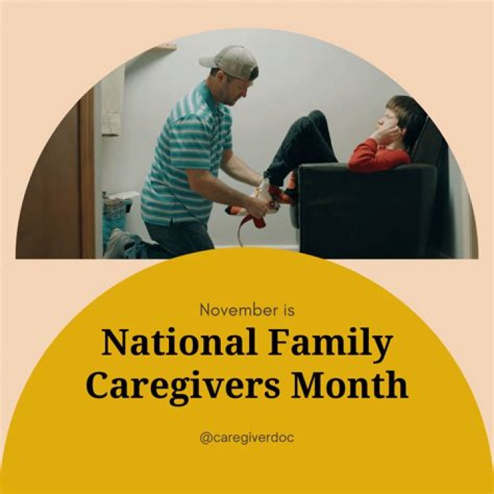 What month is National Family Caregivers Month?