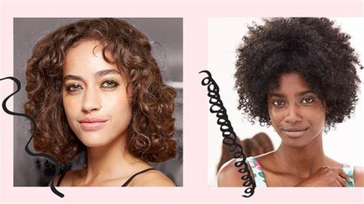 What percentage of people have curly hair?