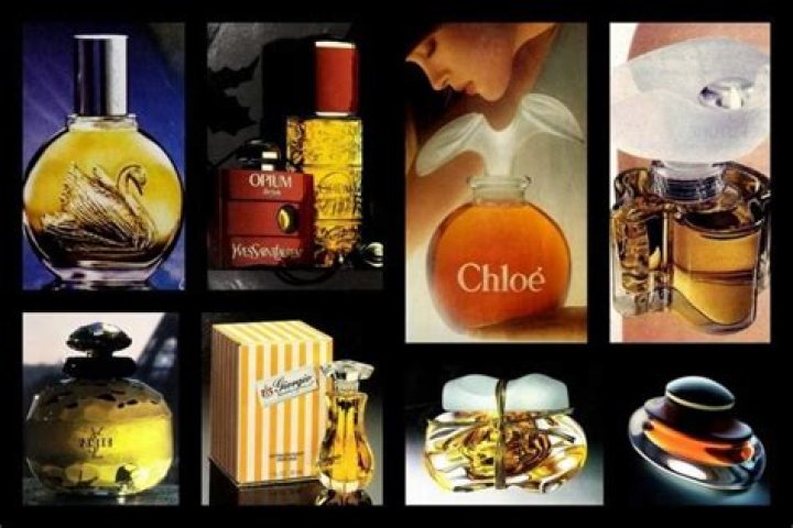 What perfumes were popular in the 1980s?