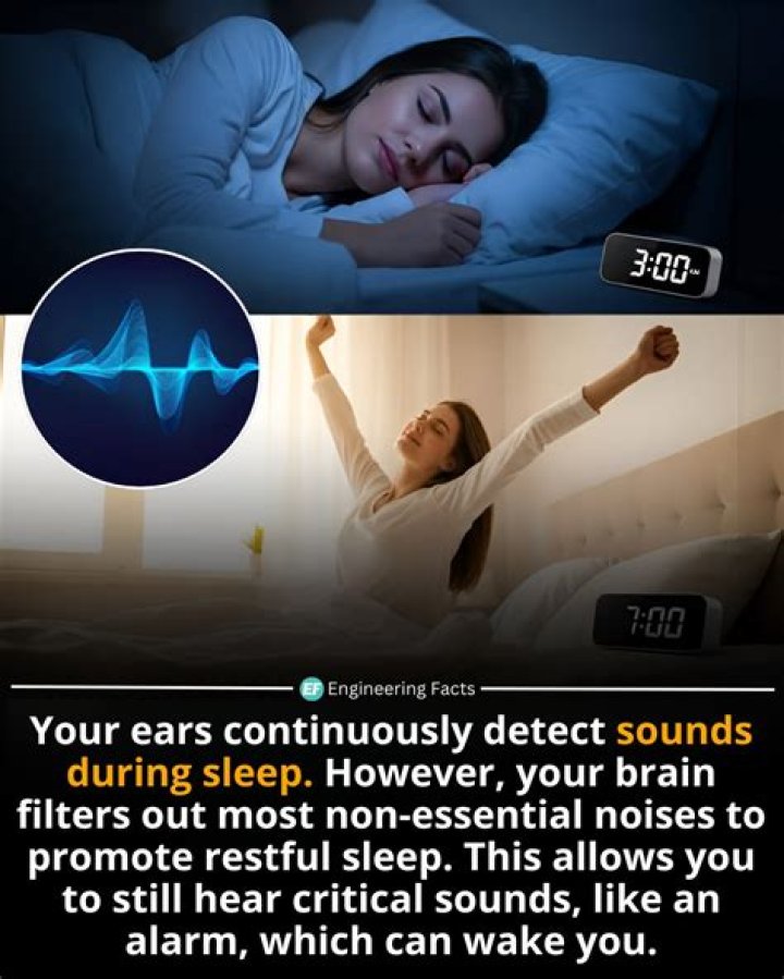 What sounds promote deep sleep?