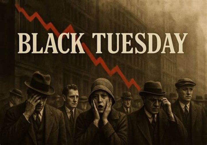 What were some effects from the events of Black Tuesday?