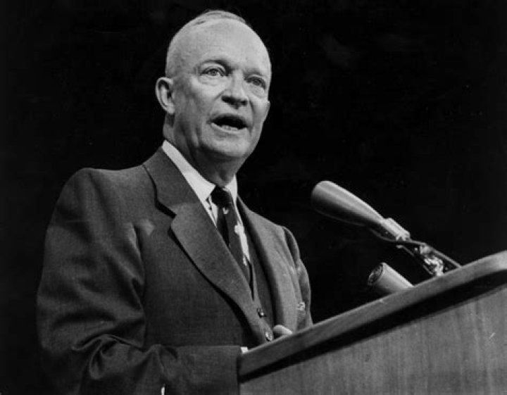 When did Eisenhower give the D-Day speech?