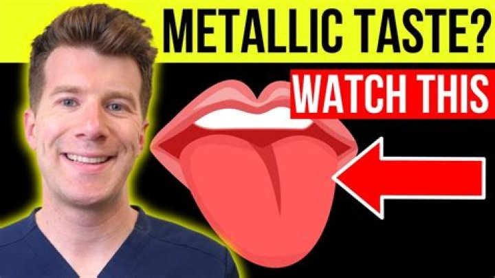 When do you get a bad taste in your mouth?