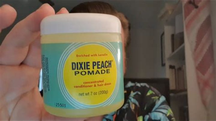 When was Dixie Peach hair grease popular?