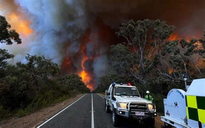 Where are there bushfires in NSW?