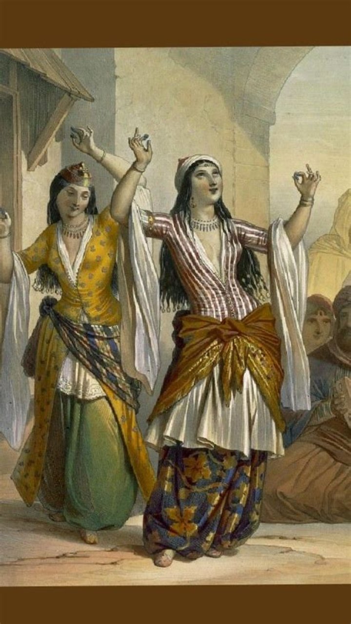 Where did belly dancing originated India?