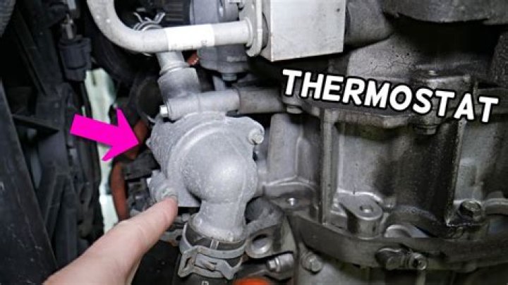 Where is the thermostat located?