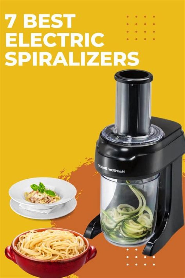 Which is the best electric spiralizer?