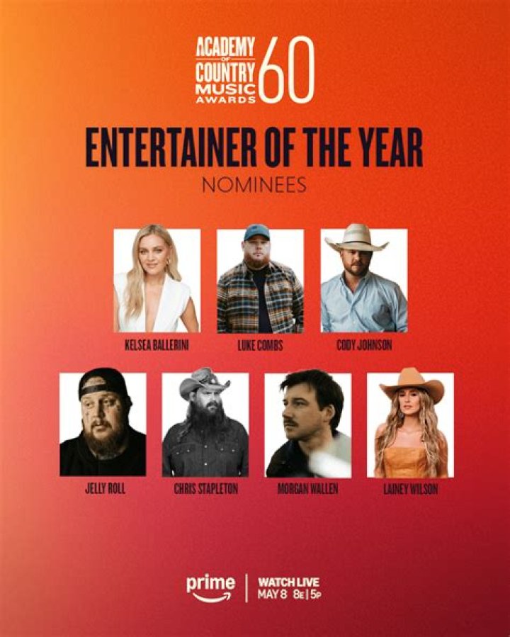 Who has won ACM Entertainer of the Year the most?