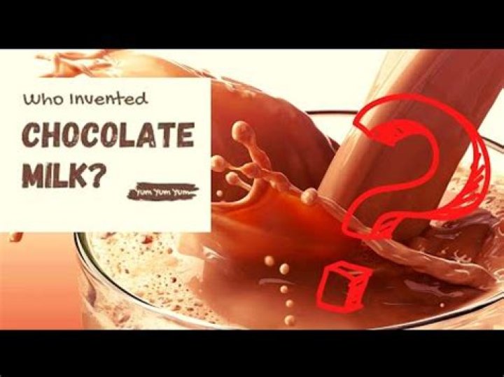 Who is responsible for inventing milk chocolate?