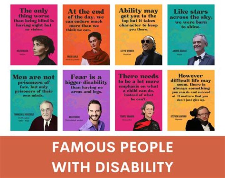 Who is the most famous person with a disability?
