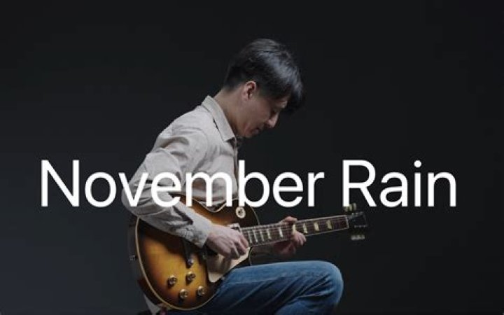 Who sang November Rain originally?