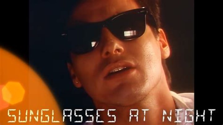 Who sings the song I wear my sunglasses at night?