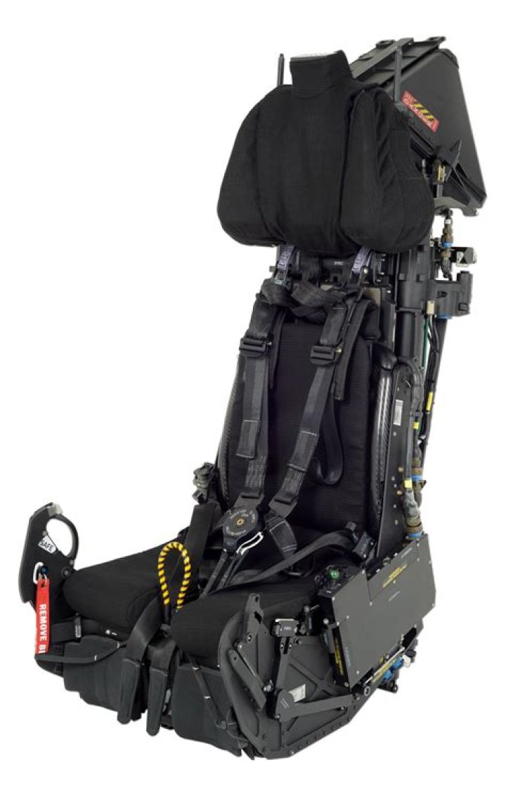 Who tested the first ejection seat?