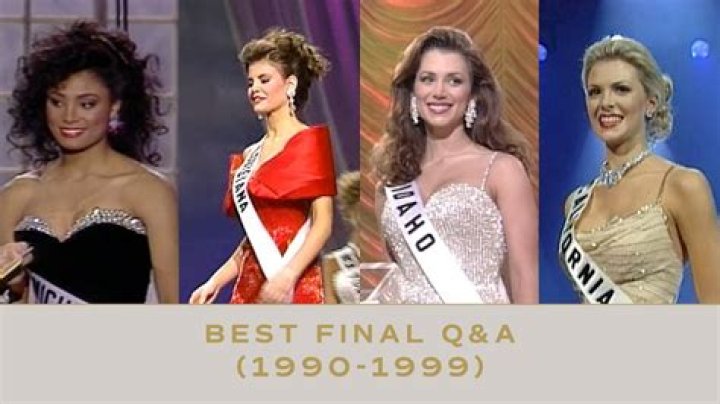 Who won Miss Universe 1990?