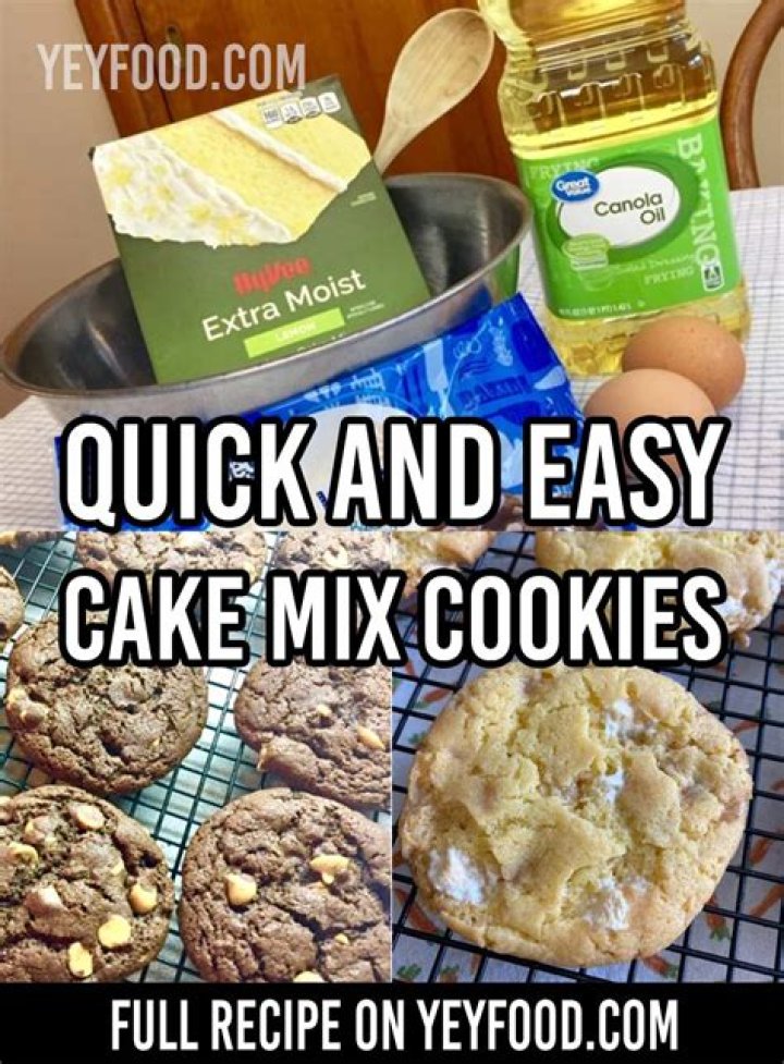 Why are my cake mix cookies flat?