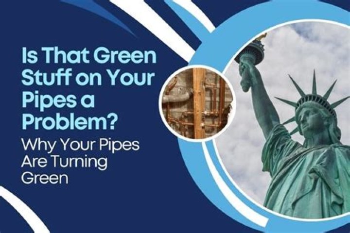 Why are my pipes turning green
