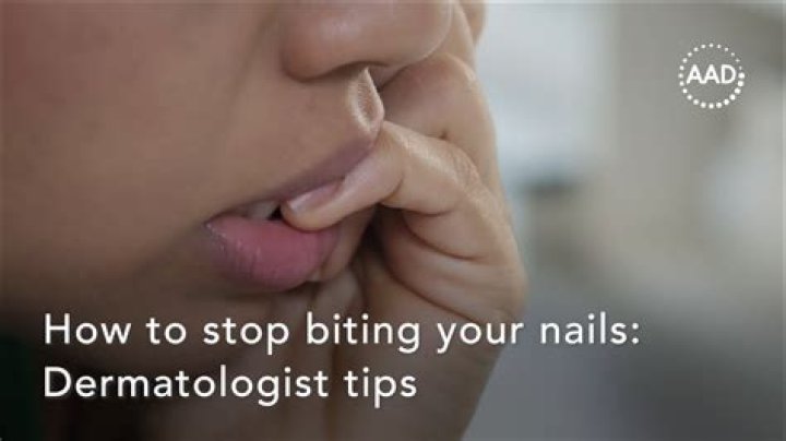 Why cant I stop biting my nails?