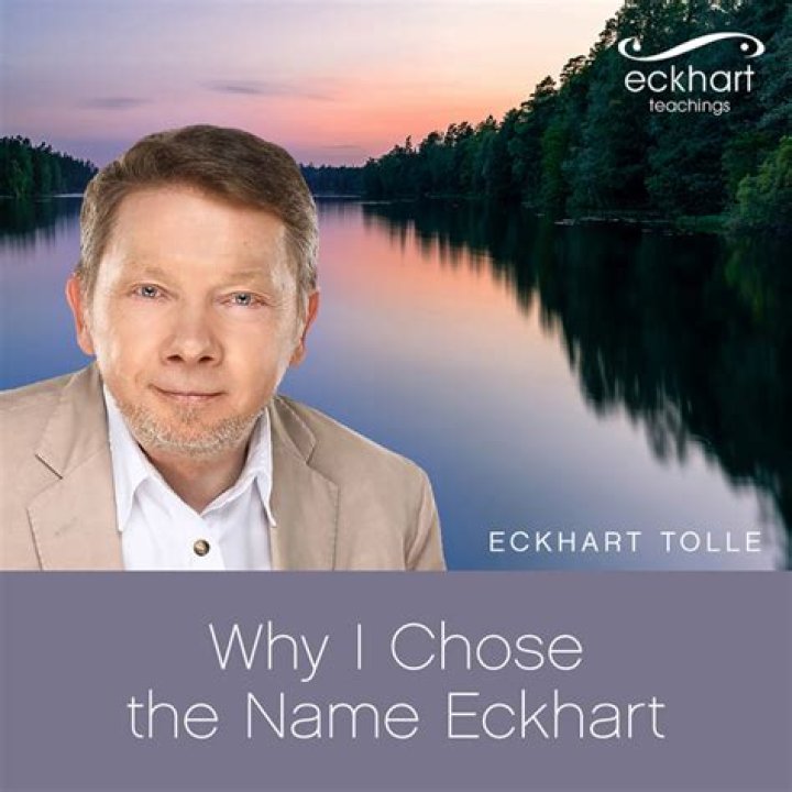 Why did Eckhart Tolle change his name?