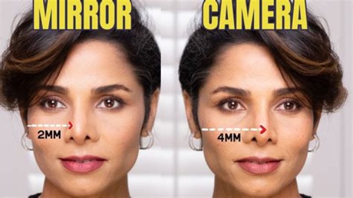 Why do I look different every time I look in the mirror?