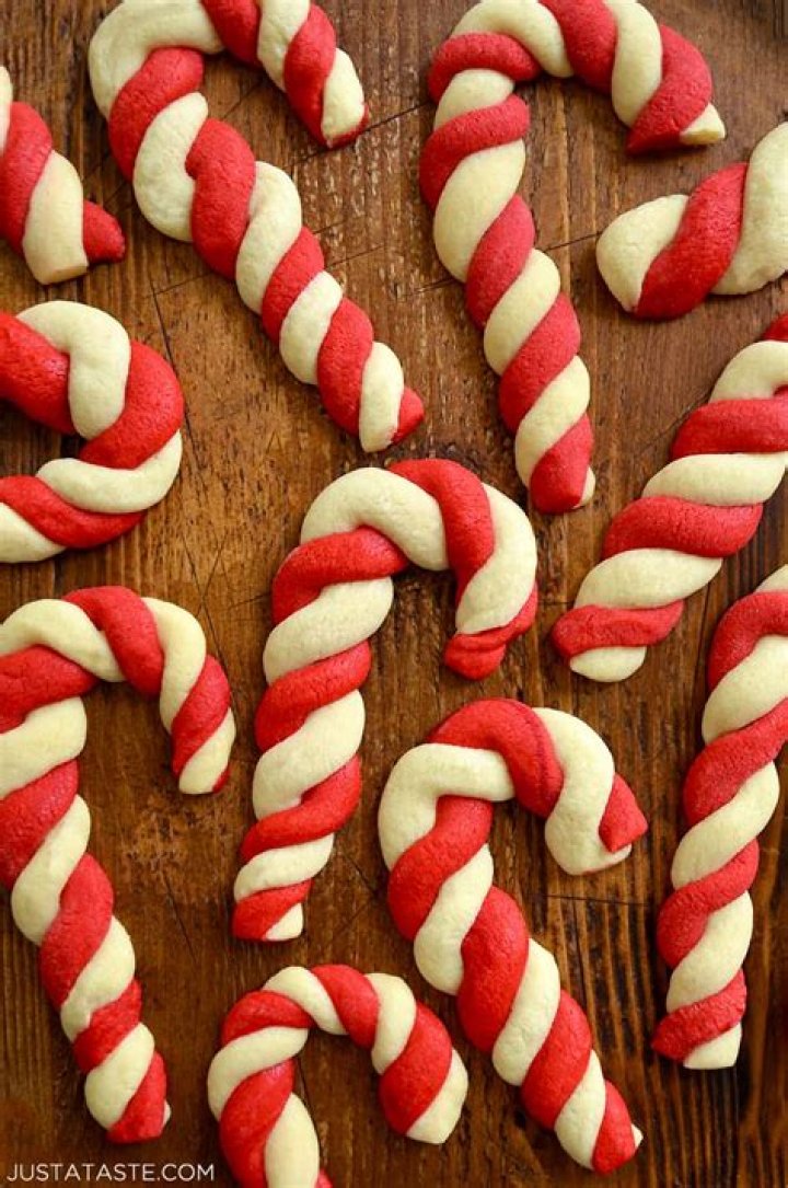 Why is a candy cane-shaped that way?