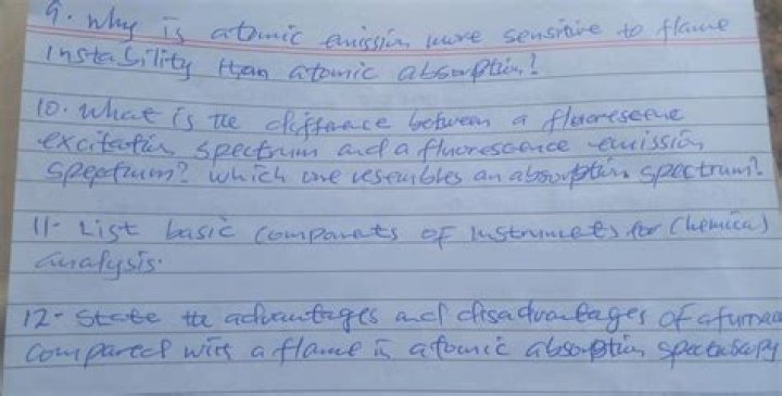 Why is atomic emission more sensitive