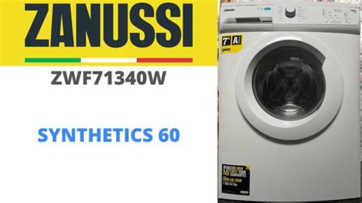 Why is my Zanussi washing machine not working?