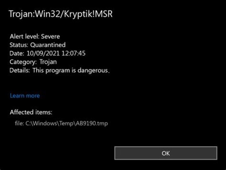 Win32/Kryptik.GUHU
