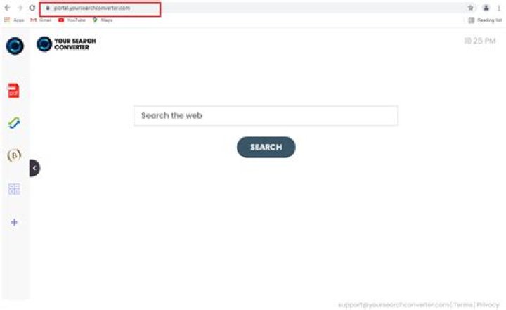 YourSearchConverter browser hijacker removal instructions